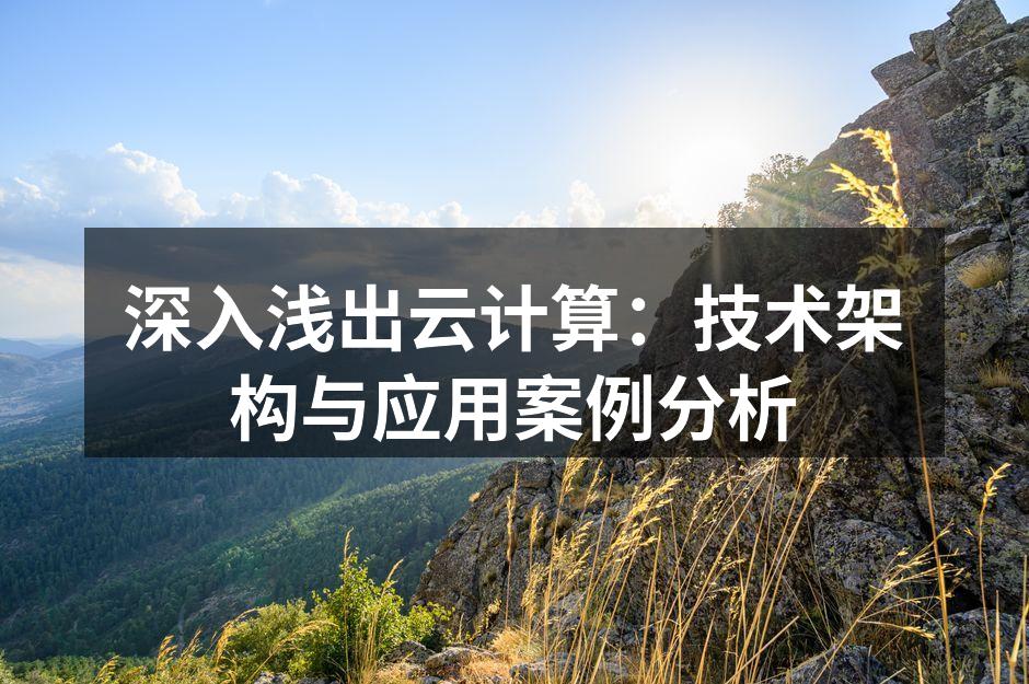 深入浅出云计算：技术架构与应用案例分析